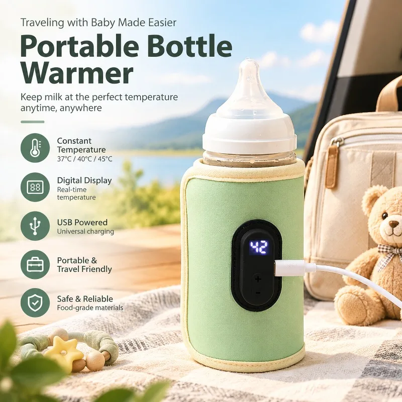 Baby Food Warmer - Calentador de biberones portátil con conexión