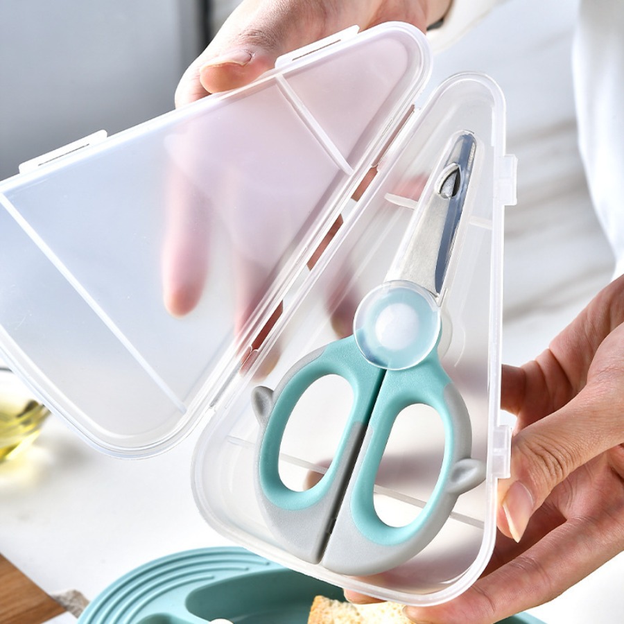 Baby Food Scissors - Tijeras auxiliares para alimentos, tijeras para