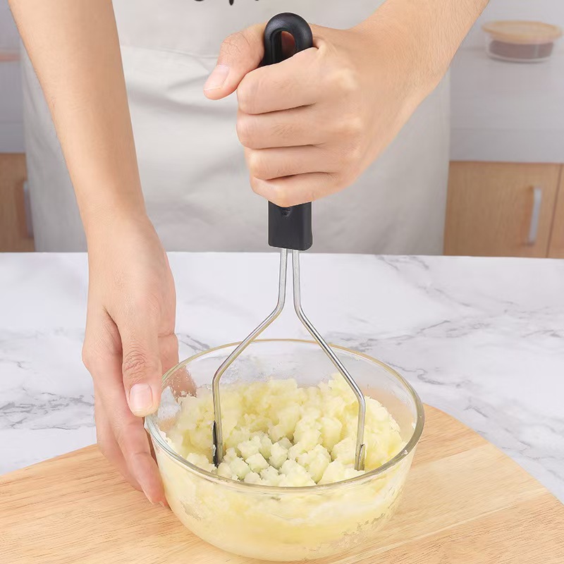 Baby Food Vegetables - Empujador de patatas de acero inoxidable