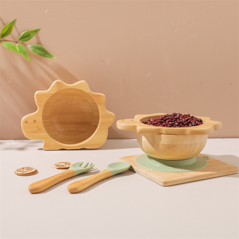Juego de vajilla de madera par - Baby Food Menu reseña y precio