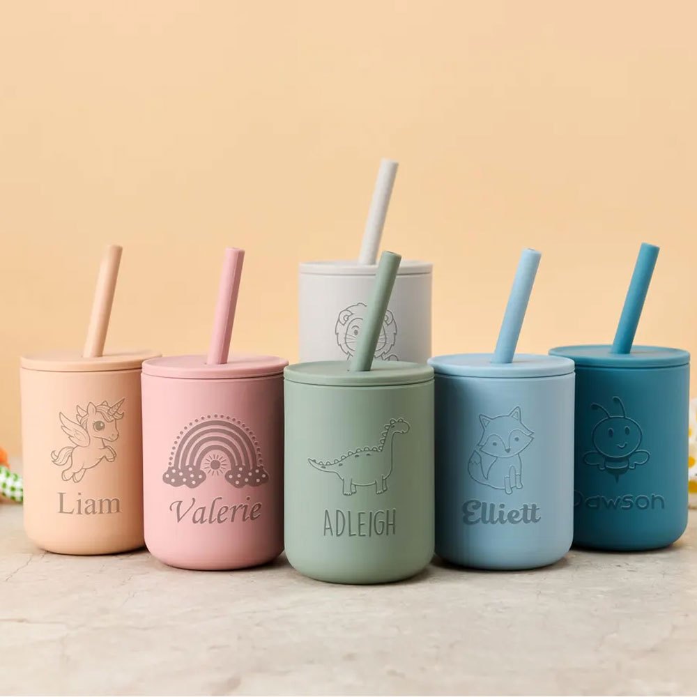 Vaso de silicona para niños co - Baby Food Jars With Lids reseña y precio