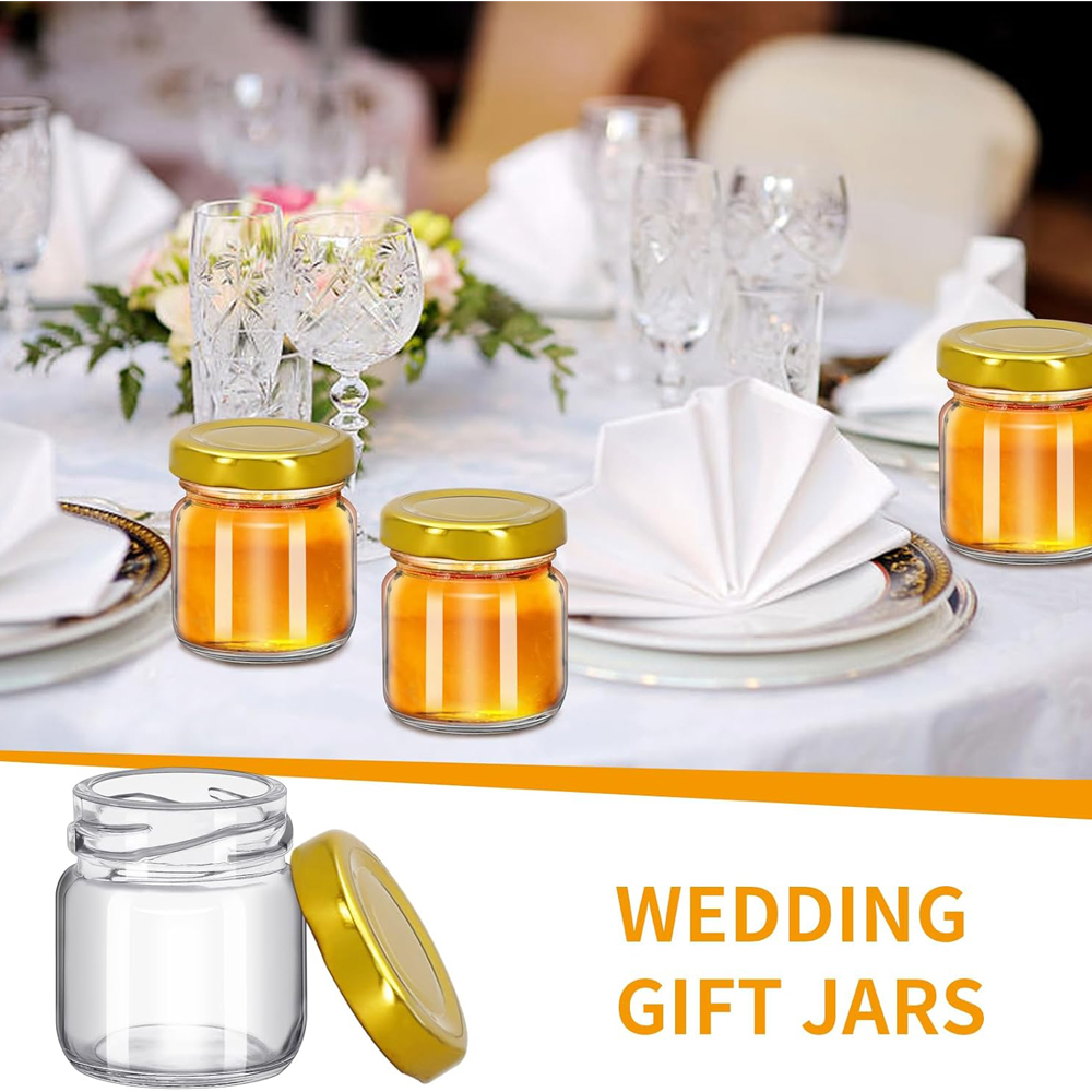 Mini Frascos Redondos Transpar - Baby Food Jars With Lids reseña y precio