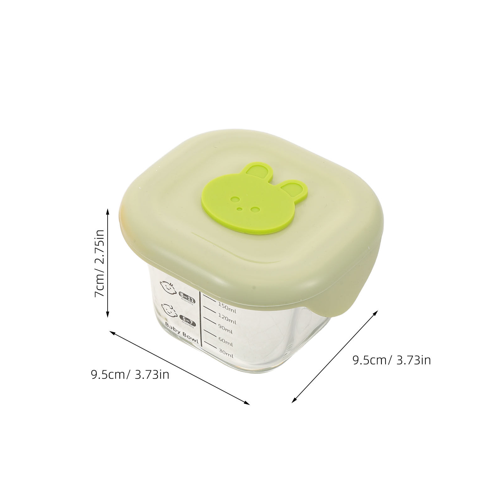 2 recipientes para guardar ali - Baby Food Jars With Lids reseña y precio