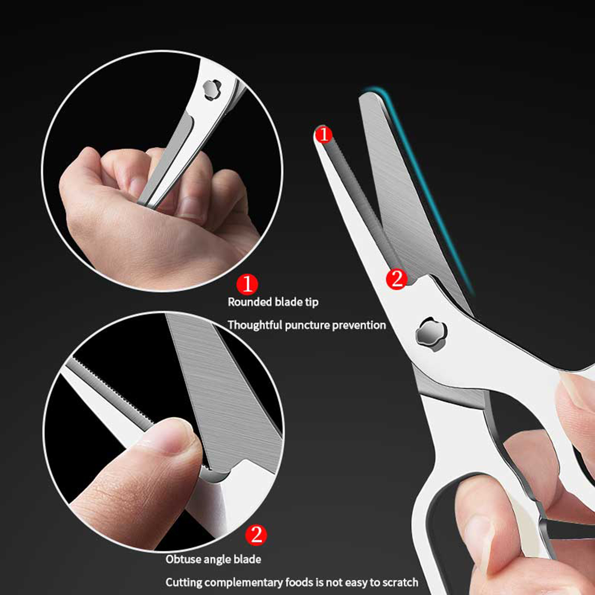 Tijeras para Alimentos Complem - Baby Food Scissors reseña y precio