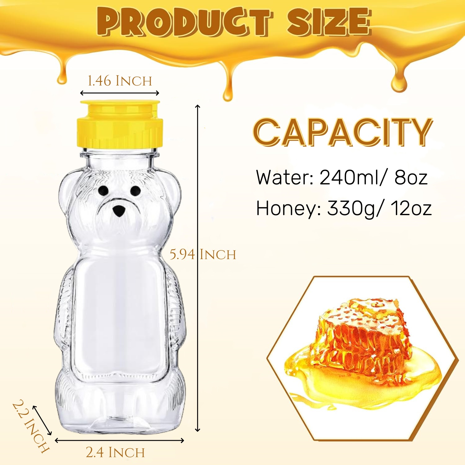 Frascos de plástico para miel  - Baby Food Jars With Lids reseña y precio