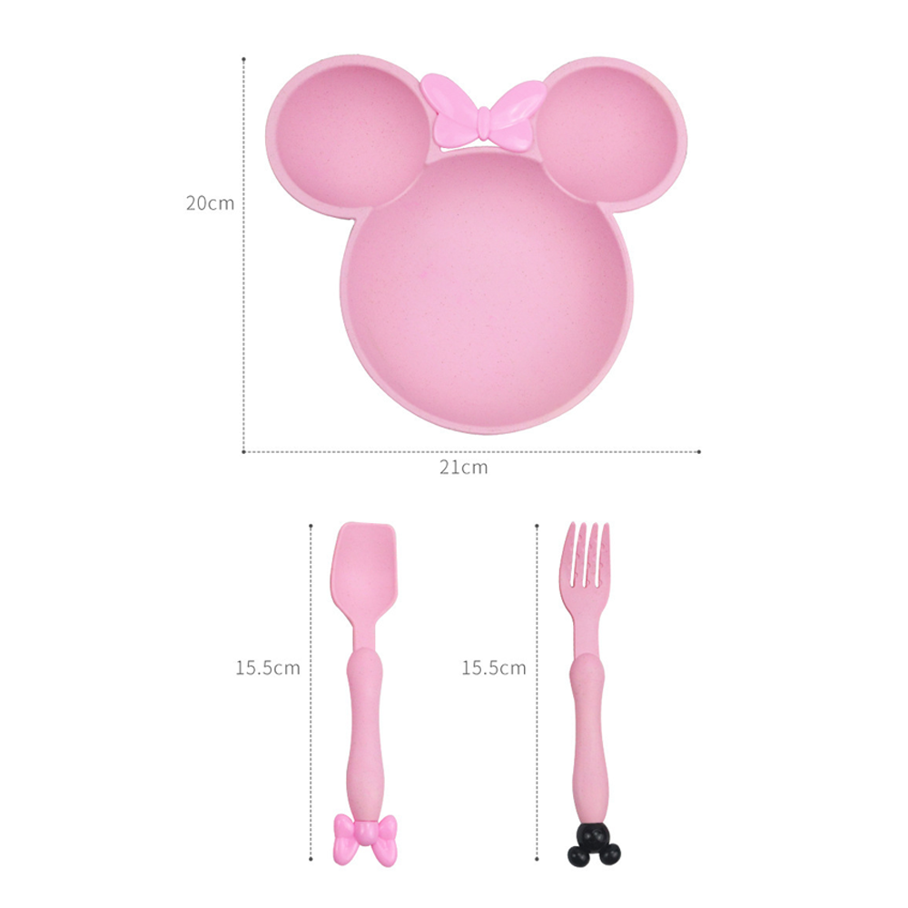 3 unids/set de vajilla de cuen - Baby Food Menu reseña y precio