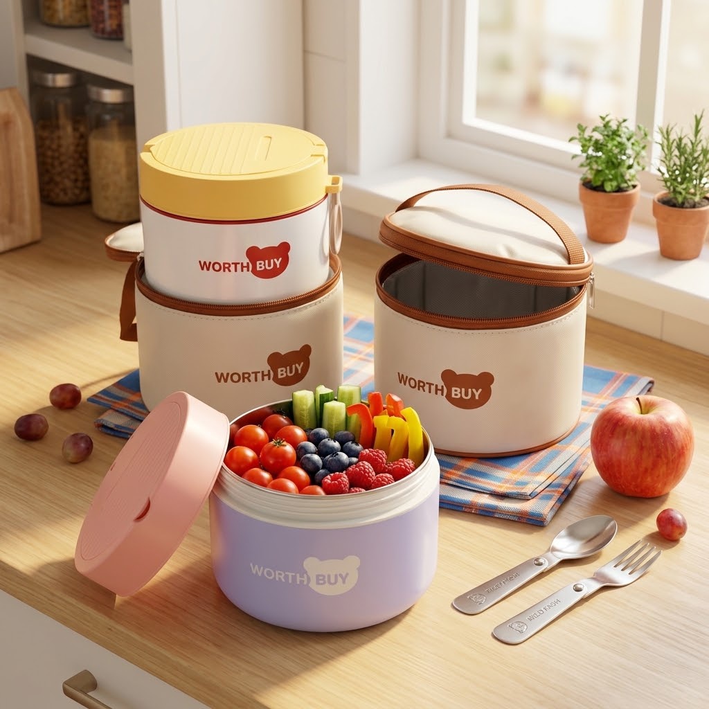 Lonchera Térmica de Acero Inox - Baby Food Warmer reseña y precio