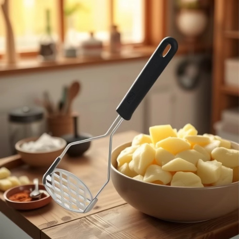 Empujador de patatas de acero  - Baby Food Vegetables reseña y precio